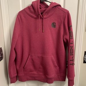 CARHARTT sweatshirt. Size L, small stain as shown, hardly noticeable.  Like new